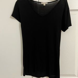 black basic vneck